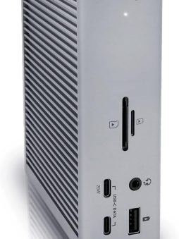 CalDigit TS4 Thunderbolt 4 Dock - 18 Ports, 98W Charging, 40Gb/s Thunderbolt 4, USB-A/C, 2.5GbE, 8K/6K Displays, Mac/PC/Chrome Compatible
