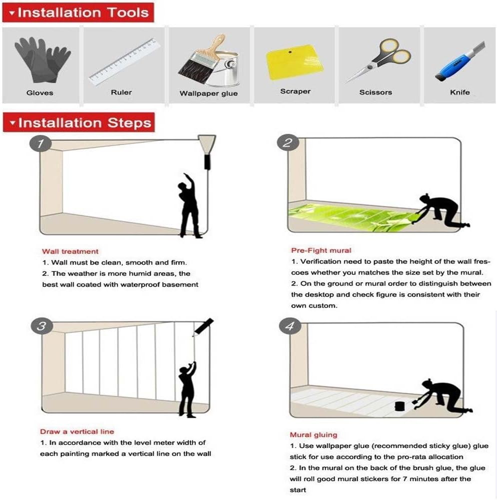 Q QIHANG Modern Minimalist Curve Striped Wallpaper Tree Patterns Non-Woven Wallpaper Roll Blue&Gray Color Non-Pasted Wall Paper 0.53m (1.73') x 10m(32.8')=5.3㎡(57 sq.ft) - Image 8